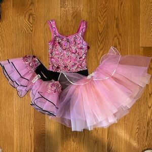 Weissman 3 piece dance costume set